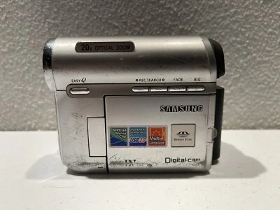 Samsung SC-D353 MiniDV Camcorder as is For Parts or Repair - #AH - Image 1 of 4