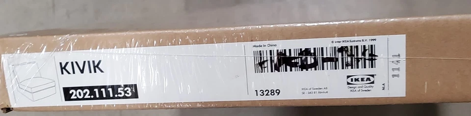 out Kivik One 1 Seat Section Slip Cover Purple Lilac 202.111.53 IKEA