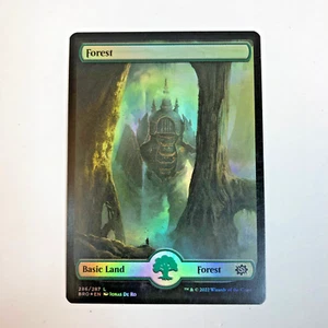 Magic the Gathering Magic the Gathering The Brothers' War: FOREST Land LÁMINA DE ARTE EXTENDIDA (286) - Imagen 1 de 1
