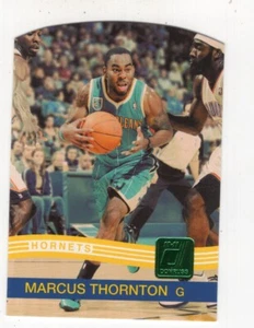 2010-11 PANINI DONRUSS DIE CUT EMERALD MARCUS THORNTON NEW ORLEANS HORNETS #102 - Picture 1 of 5