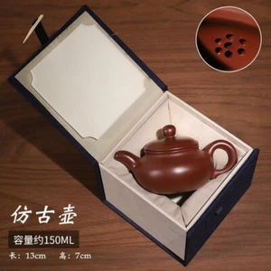 Chaozhou Handmade Teapot, Kungfu Tea Set, Home Brewing, Red Clay Xishi Teapot - Picture 1 of 44