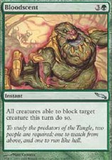 BLOODSCENT FOIL Mirrodin MTG Magic the Gathering Cards DJMagic