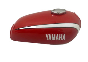 Yamaha RD350 RD 350 Red Painted Aluminium Petrol Fuel Gas Tank 1973-1975 Fit For