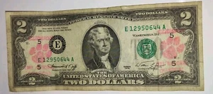 1976 2 $ ZWEI DOLLAR SCHEIN ( Richmond "E") zirkuliert - Bild 1 von 3