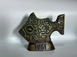 Tiki Ti Piranha Tiki Mug by Tiki Diablo Green Edition - Picture 1 of 2