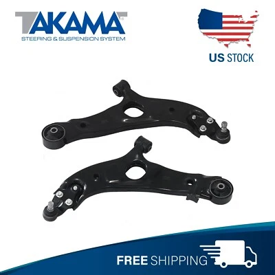 Front Lower Control Arms w/Ball Joints for 2013-2018 Hyundai Santa Fe (RH-LH) - Image 1 of 4