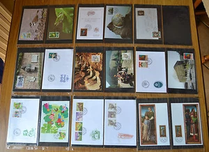 LOTTO 33 Briefmarkenumschläge Postkarten 1. Tag Liechtenstein Briefmarken - Bild 1 von 1