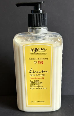 C.O. Bigelow Apothecaries Bath & Body Works Lemon No 1162 Body Lotion 10oz New - Image 1 of 4