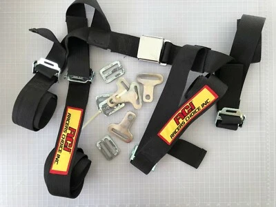 NUEVO Cinturón de seguridad de carreras vintage RCI 9450D (2 cinturones de seguridad) Foto 1 de 4