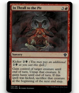 FOIL - MTG Dominaria United - In Thrall to the Pit 132 - Picture 1 of 1