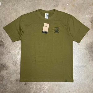 NWT Nike ACG t-shirt green mushroom outdoor use loose fit size small - Picture 1 of 5