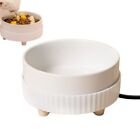 350ML Heated Water Bowl Ceramic Heated Pet Food Bowl  Pet Supplies