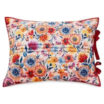 Juego de farsa acolchada de terciopelo de poliéster Pioneer Woman Fluttering Fancies 2 piezas, King Foto 1 de 3