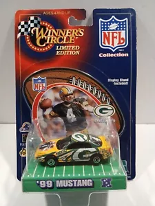 Winners Circle 1999 FORD MUSTANG NFL Green Bay Packers Brett Favre 1:64 Diecast - Picture 1 of 2