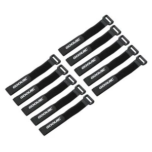 GoolRC 10 Pcs Strong RC Antiskid Cable Tie Down Straps 26*2cm Black C3M6 - Picture 1 of 9