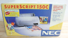 NOS New - NEC SuperScript150C 150C Inkjet Printer Vintage 1995 Windows 3.1 - USA