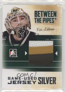 2010-11 ITG Between the Pipes Game-Used Silver Jersey /30 Kari Lehtonen #M-35