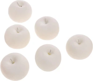 6 PCS Artificial Lifelike Apples Decoration Home Holiday Fake Simulation Plastic - Picture 1 of 7