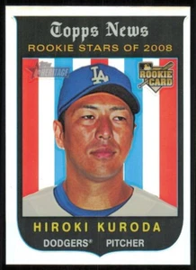 2008 Topps Heritage Chrome Refractors #C221 Hiroki Kuroda /559 - Picture 1 of 2
