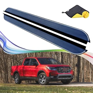 Fit Honda Ridgeline 2017-2026 Running Boards Side Step Pedals Nerf Bar W/Bracket - Picture 1 of 8