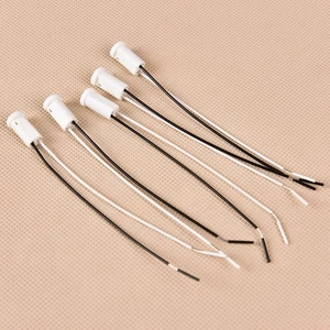 10PCS/LOT G4 Base g4 Socket plug ceramic g4 Holder Head Wire Connector 10cmB.hw - Picture 1 of 7