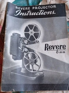 Revere Projector Instructions Revere 8 mm Booklet 1947 - Picture 1 of 1