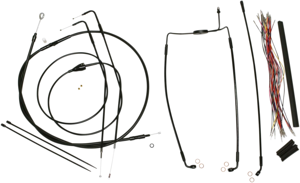 Kit de instalação de guidão Magnum 486281 XR 96-06 Harley-Davidson Road King FLHR - Imagem 1 de 1