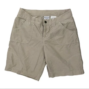 Columbia Girls Cotton Khaki Shorts Size 12 - Picture 1 of 2
