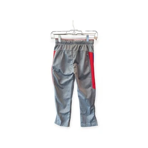 Boys Athletic Works Tricot Jogging Track Pants Silver Blue Red Size M (8) - Picture 1 of 8
