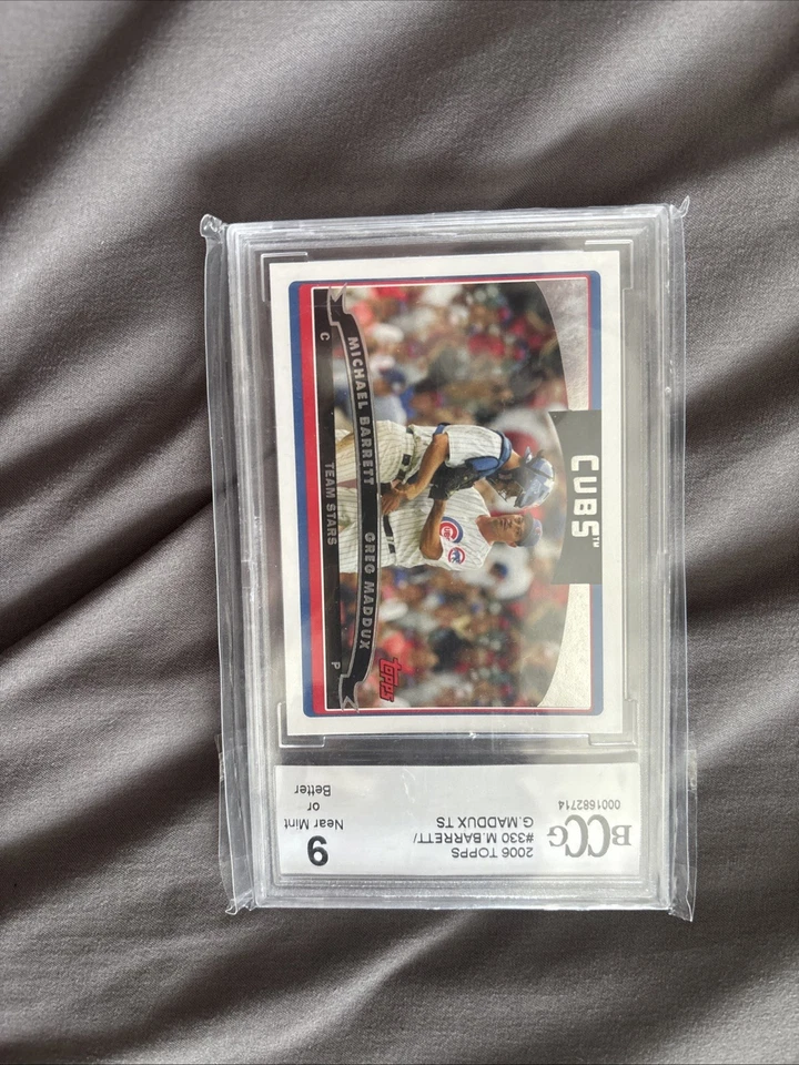 2006 Topps - Team Stars Greg Maddux, Michael Barrett #330 rallado 9 Foto 1 de 2