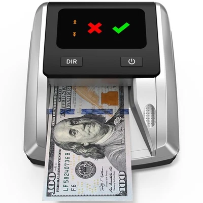 AL-135 Counterfeit Bill Detector Money Checker Machine Automatic 4-Way Orient... - Image 1 of 4