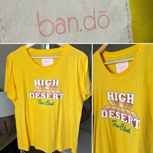 Ban.do Damen T-Shirt High Desert Fan Club Gelb S/S Größe L - Bild 1 von 7