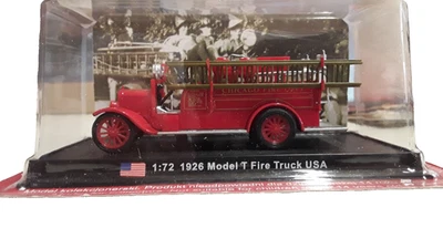AMER.COM 1:72 Scale 1926 Model T Fire Truck USA w/Stand - Unopened (FD-170 - Image 1 of 4