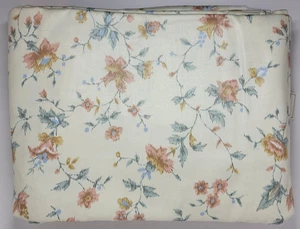 Vintage 1987 5th Avenue Designs Floral Fabric 8 7/8yd x 54in DuPont Teflon - Picture 1 of 8