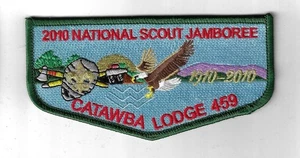 Catawba Lodge 459 Flap 2010 National Jamboree DGR Bdr Mecklenburg County NC - Picture 1 of 1