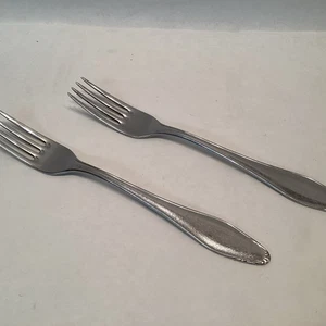2 Solliden Edelstahl Tafelgabel Schweden Schwedisches Besteck Vintage 7,5" - Bild 1 von 5