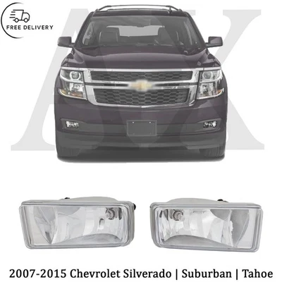 Luz antiniebla lado izquierdo y derecho para Chevrolet Silverado 2007-2015 | Suburban | Tahoe Foto 1 de 4
