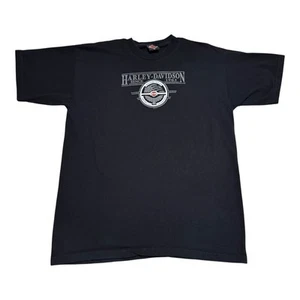 Harley Davidson 2000s Cayce South Carolina Black Shirt Adult XL - Picture 1 of 6