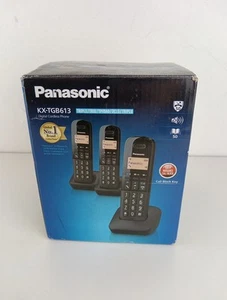 Panasonic KX-TGB613EB telefon bezprzewodowy, słuchawka trio - Zdjęcie 1 z 4