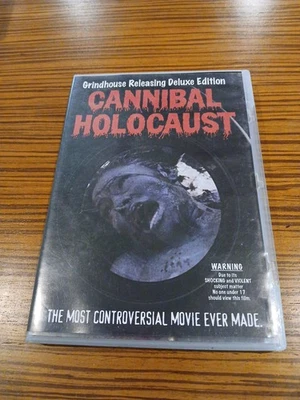 Cannibal Holocaust DVD 1980 Grindhouse 2-Disc Deluxe Edition With Insert - Image 1 of 4