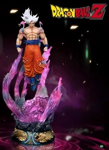 Dragon Ball Z Goku Spirit Bomb Figure - Super Saiyan Action Statue - Picture 1 of 3