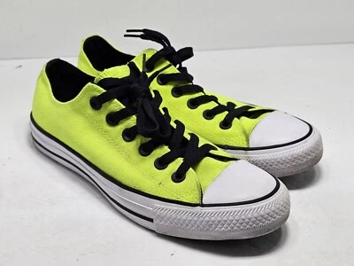 Converse All Star CT OX Volt White Black Sneakers Men’s Size 6 Women’s Size 8  - Image 1 of 4