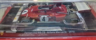 Le Grandi Ferrari N42 1:24 " Ferrari 312 B3-73 Arturo Merzario 1973. Nuova - Immagine 1 di 4