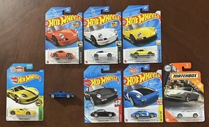 Hot Wheels PORSCHE 911 CARRERA 2.7 RS GT 96 CABRIOLET Matchbox - Lot 8 verschiedene - Bild 1 von 10