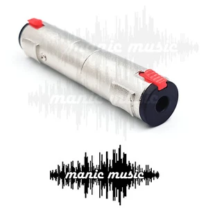 Extensor de cable de guitarra de 1/4" a 1/4" 6,35 mm automático TS TRS mono estéreo adaptador  - Imagen 1 de 3
