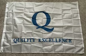 Q - Quality Excellence Flag / Banner - 68" x 46" - New - Picture 1 of 3