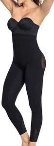 Body de compresión Leonisa modelador de control negro L/XL nuevo con etiquetas - Imagen 1 de 6