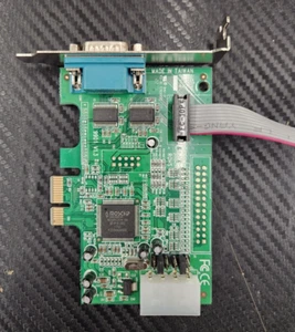 StarTech Dual Port RS232 Serial Adapter Card SFF Height Low Profile - PEX2S553 - Picture 1 of 3