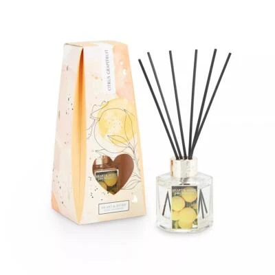 2 X 70ML Heart & Home Scented Reed Diffuser Sets CITRUS GRAPEFRUIT vibrant zesty - Image 1 of 3