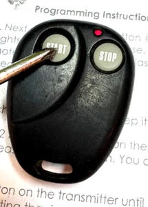 BULLDOG SECURITY CAR REMOTE VEHICLE STARTER STOP Key FOB ANTI-THEFT BYPASS RS82B - Picture 1 of 9